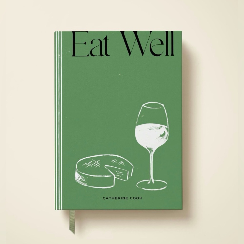 Eat Well Papier Green Recipe Journal Book - Picture 2 of 10